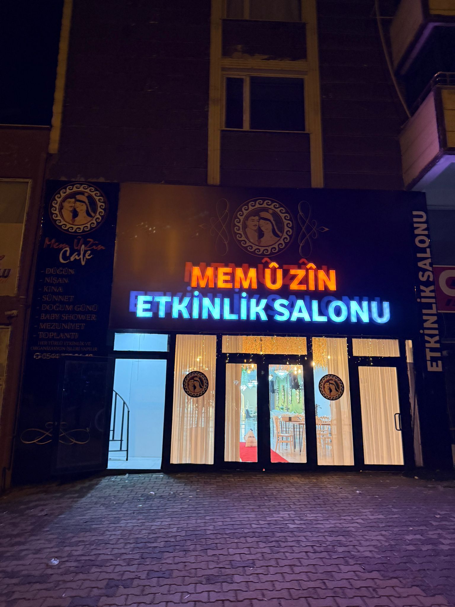 Mem û zîn Davet Evi ve Organizasyon Salonu
