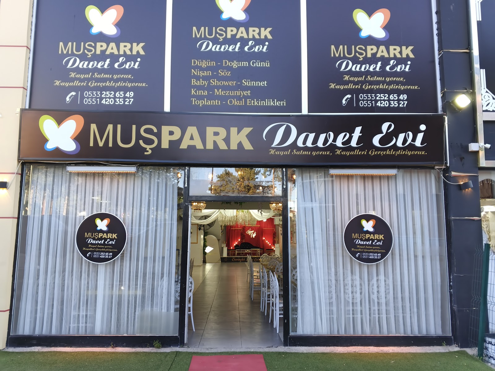 Muşpark Davet Evi kır düğünü mekanı — Merkez
